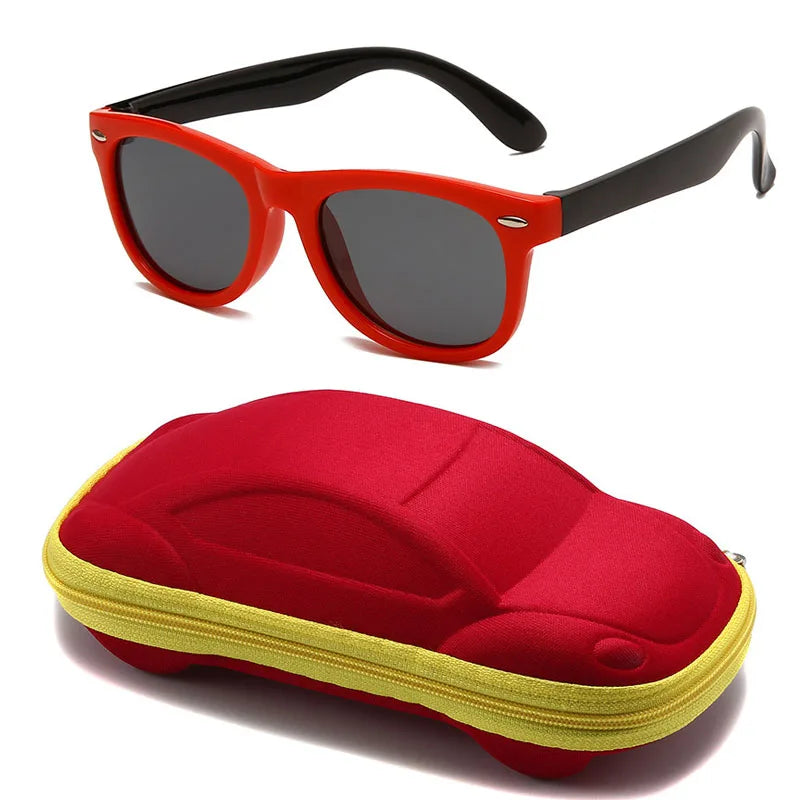 Classic Kids UV400 Silicone Sunglasses for Boys & Girls