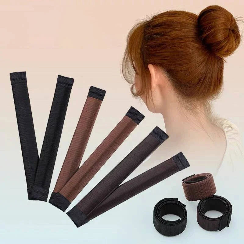 Sweet French Dish Hair Band - DIY Bun Maker & Accessories Tool