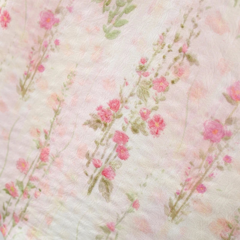 Summer Tulip Cheongsam: Cute Chinese Style Baby Dress with Embroidered Flying Sleeves