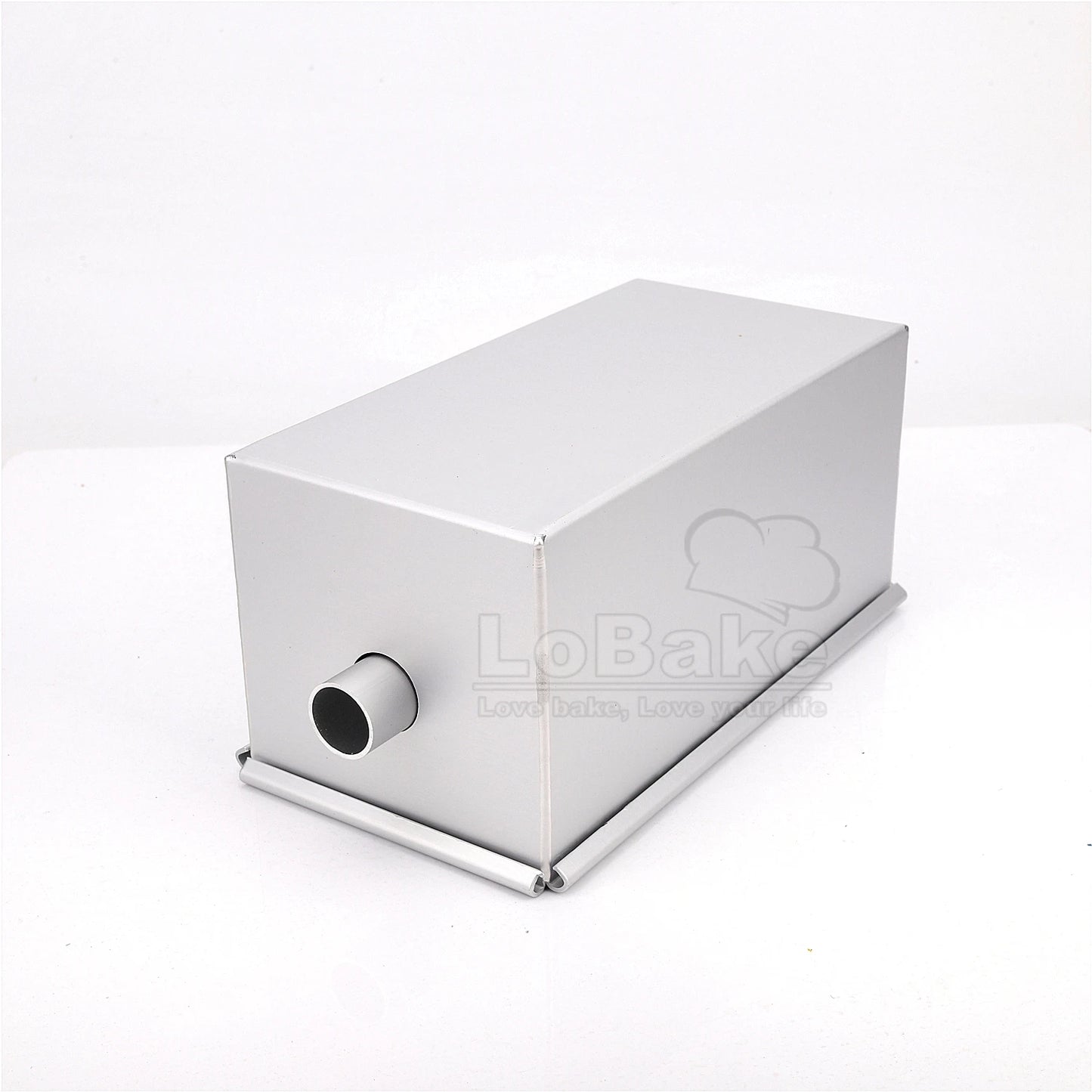 Aluminium Rectangle Toast Bread Mold – 100g/250g with Heart Stick & Mousse Cake Tin