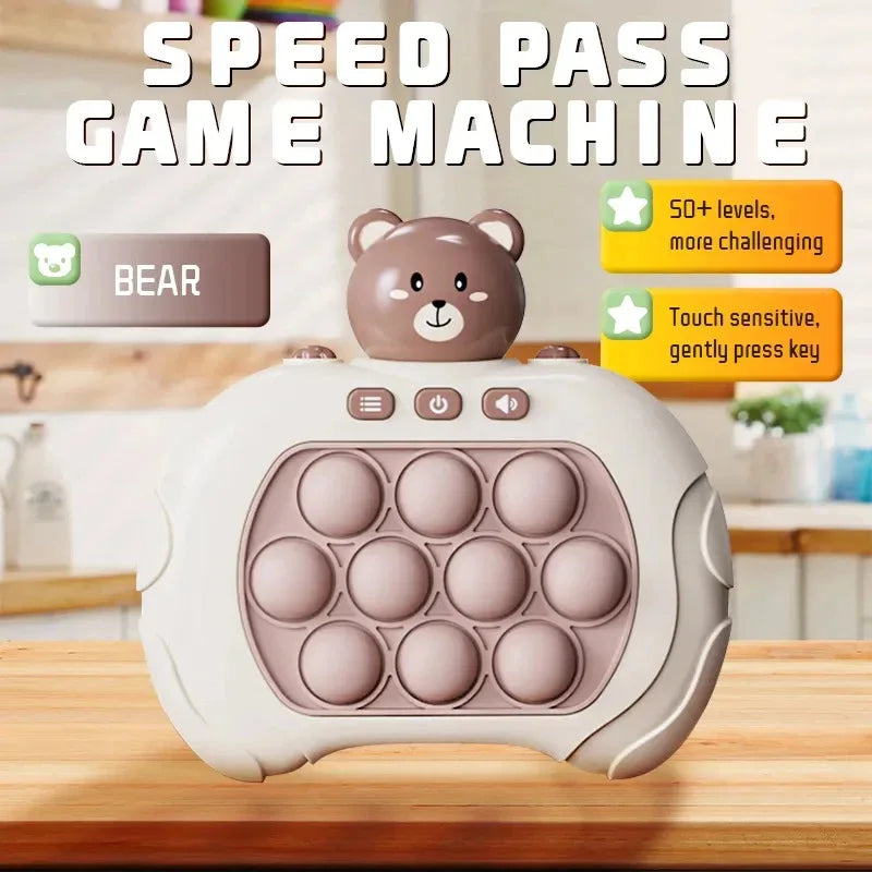 Push Pop Fidget Game – Stress Relief Toy for Kids and Adults, Christmas/Birthday Gift