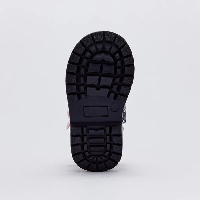 Dave Bella Kids' Black Fashion Boots with Wings