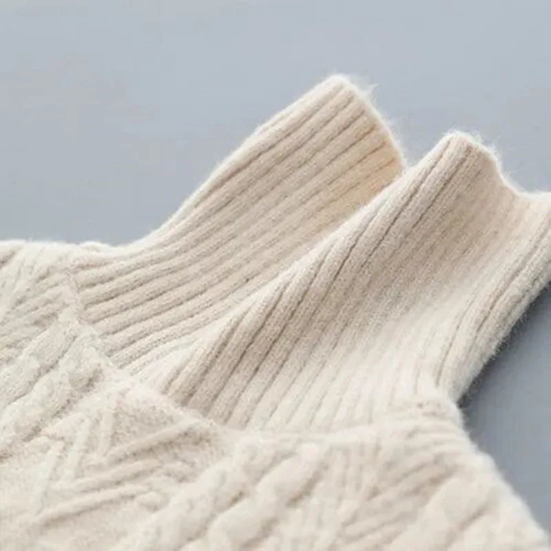 Boys' Turtleneck Sweater – Christmas Toddler Pullover for Autumn/Winter