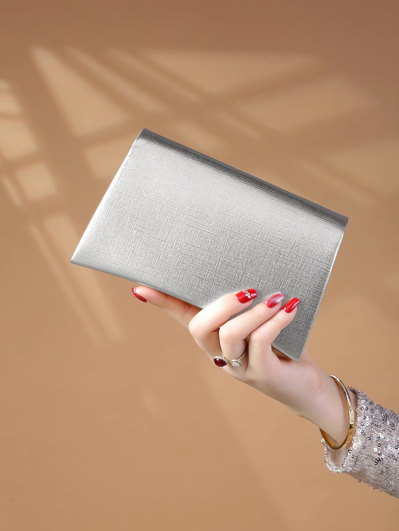 Glamorous Sequin Glitter Clutch - Elegant & Exquisite Luxury Bag for Evening Parties