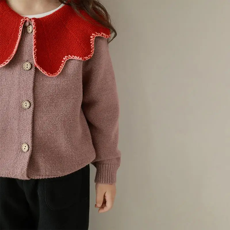 Autumn/Winter KPOP Harajuku Girls' Loose Knit Cardigan Sweater