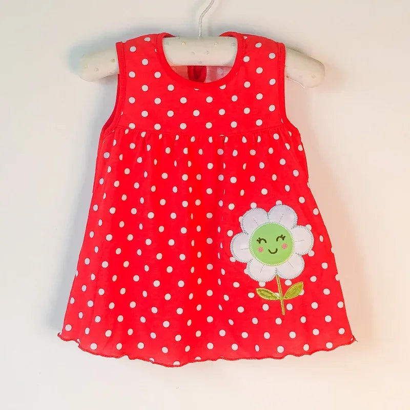 New Summer Baby Dress Cotton Princess Frock Girls Clothing