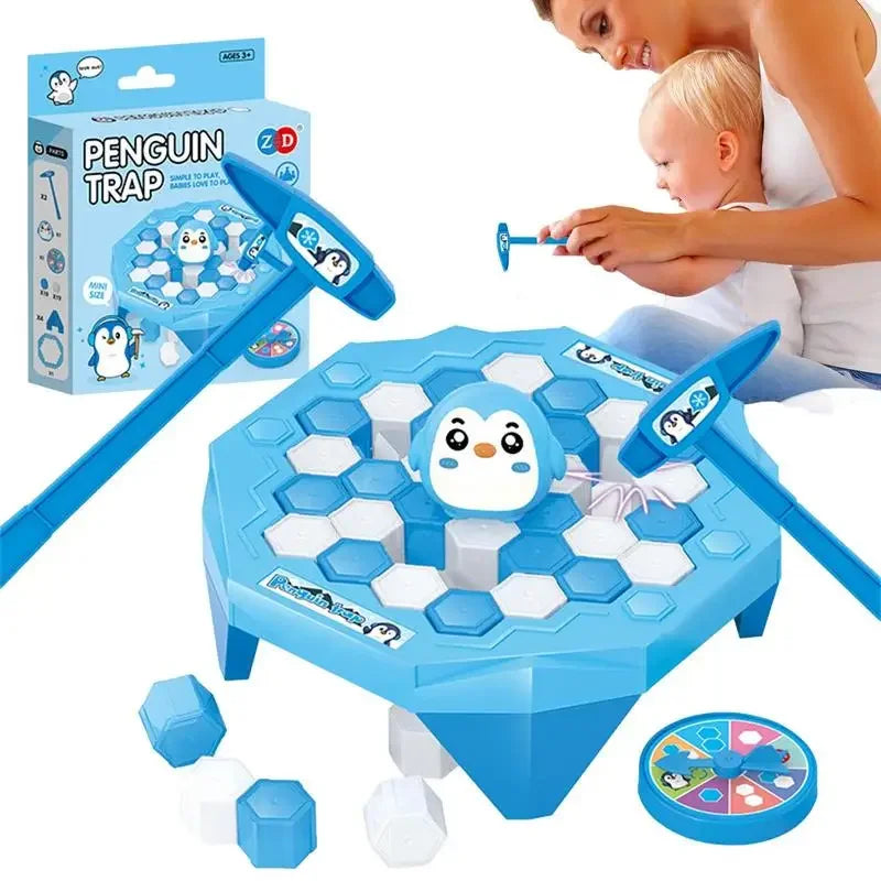 Kids Penguin Ice Block Breaker Game – Fun Family Board Game, Stress Reliever