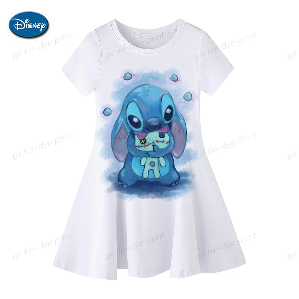 Hello Kitty Summer Dress for Girls (3-14 Years)