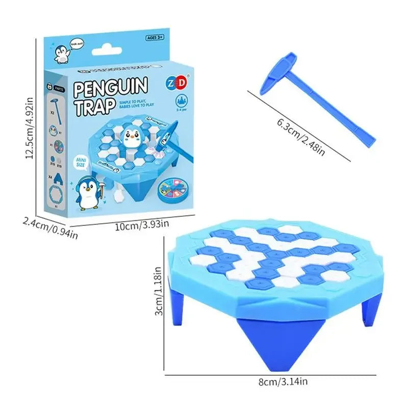 Kids Penguin Ice Block Breaker Game – Fun Family Board Game, Stress Reliever