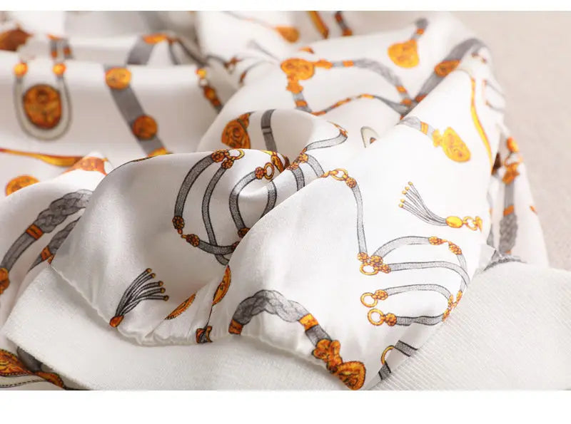 Vintage Ice Silk Short Sleeve Tee for Women