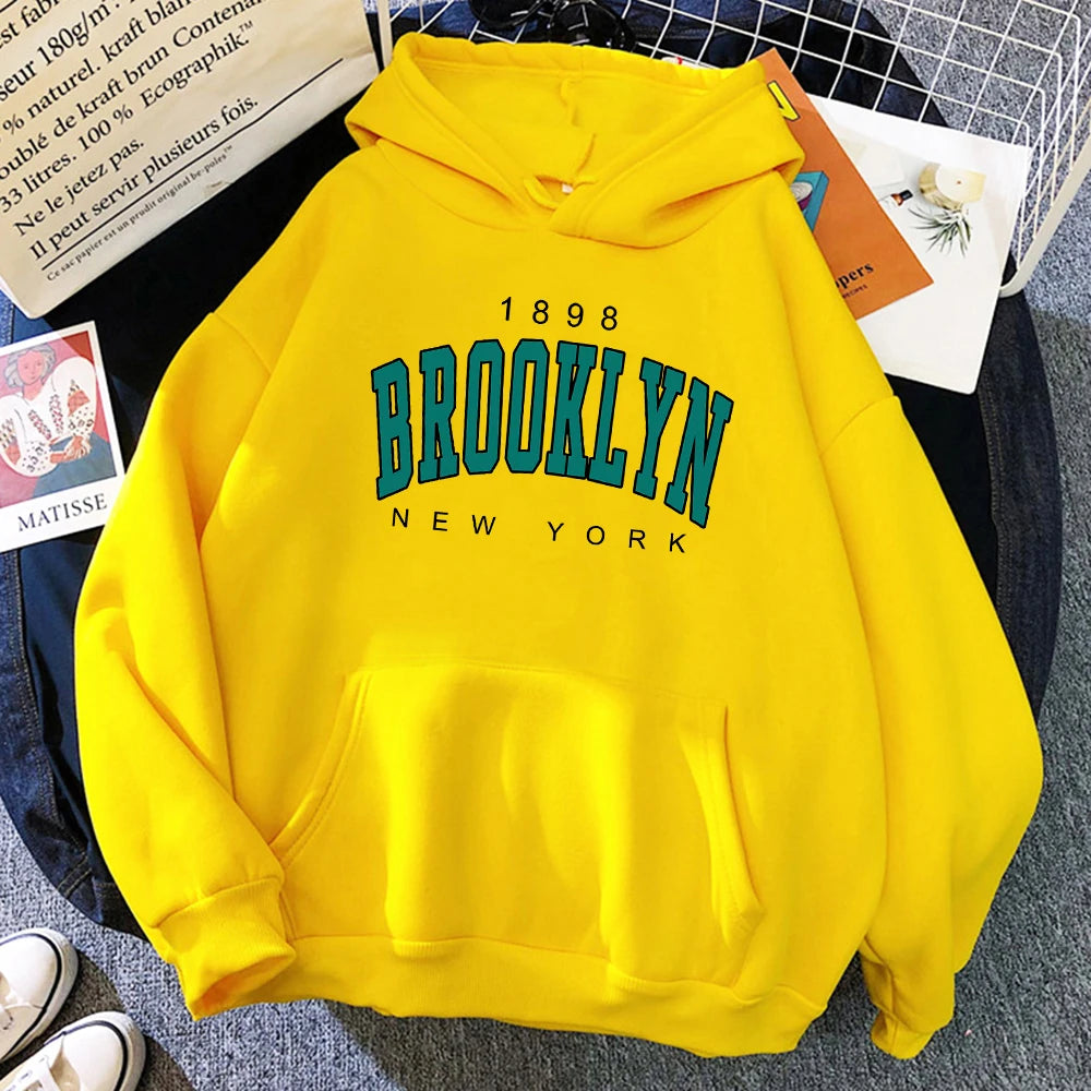 Women's 1898 Brooklyn New York Hoodies