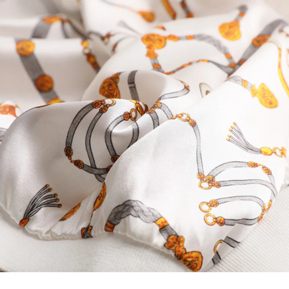 Vintage Ice Silk Short Sleeve Tee for Women